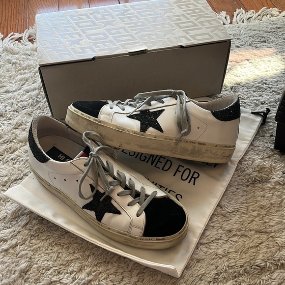 Golden Goose Women’s Hi Star Classic - Size 41 - Black/White/Ice